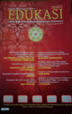 Sampul Edukasi: Jurnal Penelitian Pendidikan Agama Dan Keagamaan