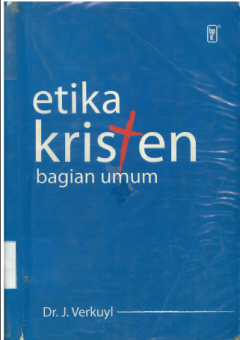 Sampul Etika Kristen Bagian Umum