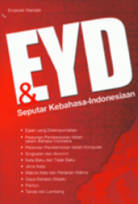 Sampul EYD & Seputar Kebahasa-Indonesiaan
