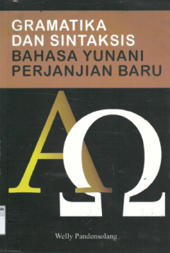 Sampul Gramatika dan Sintaksis Bahasa Yunani Perjanjian Baru