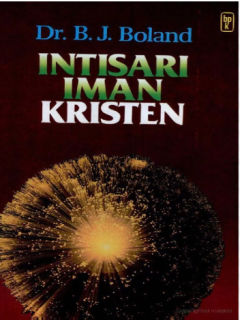 Sampul Intisari Iman Kristen