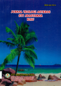 Sampul Jurnal Teologi Asteros: STT Arastamar Riau, Volume 1 Juli 2014