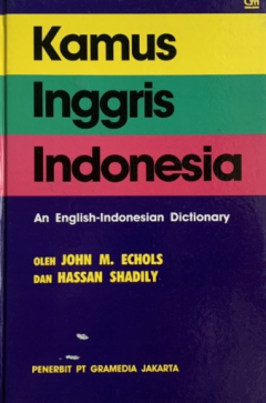Sampul Kamus Inggris - Indonesia