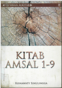 Sampul Kitab Amsal 1-9: Tafsiran Alkitab