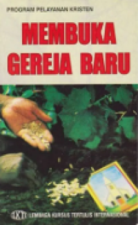 Sampul Membuka Gereja Baru: Program Pelayanan Kristen
