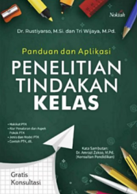Sampul Panduan dan Aplikasi Penelitian Tindakan Kelas