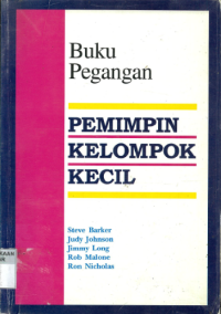 Sampul Pemimpin Kelompok Kecil: Buku Pegangan