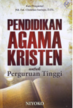 Sampul Pendidikan Agama Kristen Untuk Perguruan Tinggi