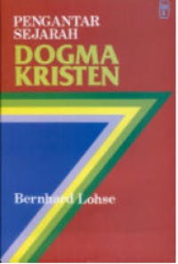 Sampul Pengantar Sejarah Dogma Kristen