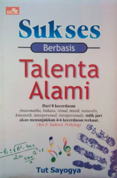 Sampul Sukses Berbasis Talenta Alami