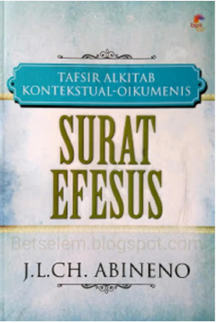 Sampul Tafsiran Alkitab Kontekstual-Oikumenis Surat Efesus