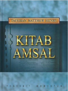 Sampul Tafsiran Matthew Henry: Kitab Amsal