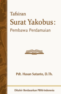 Sampul Tafsiran Surat Yakobus: Pembawa Perdamaian