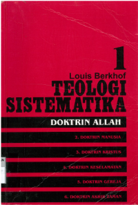 Sampul Teologi Sistematika 1: Doktrin Allah