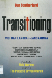 Sampul Transitioning: Visi dan Langkah-Langkahnya
